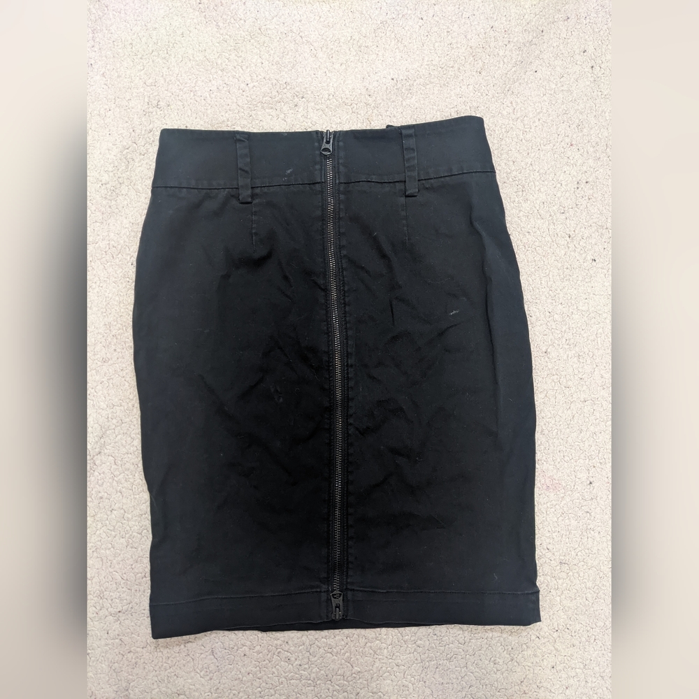 Black armani exchange pencil skirt